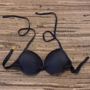 Blue Push-up Bikini Top